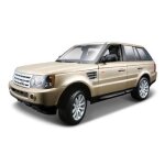 V�hicule miniature - bburago - land rover range rover sport - echelle 1 / 18 - rouge