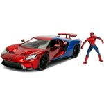Véhicule miniature jada marvel spiderman 2017 ford gt 1:24 - multicolore Véhicule miniature jada marvel spiderman 2017 ford gt 1:24 - multicolore