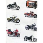 V�hicule miniature - may cheong group - 39360 - harley davidson 1 / 18 bf - pour enfant de 3 ans et plus ...