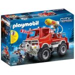 Vhicule - playmobil - 4x4 de pompier - treuil - canon  mousse - lumires et sons