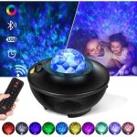 Veilleuse b�b� projecteur d�toiles laser led 3 - en - 1 haut - parleur bluetooth wifi