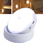 Veilleuse  dtecteur de mouvement - keejaa - modle led - rechargeable usb - rotation 360 - lumire ...