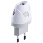Veilleuse durgence � led - electraline - blanc