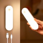 Veilleuse led automatique rechargeable led lampe detecteur de mouvement interieur10 brightness veilleuse ...