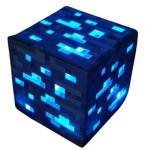 Veilleuse rechargeable jouet lampe torche bleue