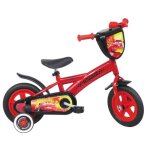 Vlo 10 enfant cars de disney avec plaque avant dcorative garde boues carte roues btons & 2 stabilisateurs ...