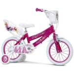 Vlo enfant 14 pouces - guizmax - princesse - 2 freins - garde - boue - stabilisateurs amovibles