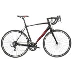 Vlo aluminium kross vento 2. 0 28 22 - noir / rouge - 10 vitesses - rigide - usage rgulier