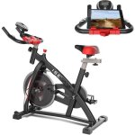 Vlo dappartement magntique ise biking sy - 7802 avec roue dinertie de 10kg et support capitonn