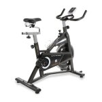 Vlo de biking bh fitness khronos basic ii - frein  friction - 20 kg - courroie poly - v noir