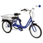 V�lo casadei tricycle 20 6v h42 bleu