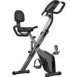 Vlo dappartement pliable - x bike - dossier avec bandes rsistance pour les bras - 8 niveaux rsistance ...