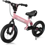 Vlo draisienne pour enfants rose rennmeister sans pdale suspension max 50kg freins tambour rembourrage ...