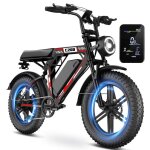 V�lo �lectrique 20 - batterie 48v 175ah - fat bike electrique 1000w - 50km / h - charge 150kg - vtt electrique ...