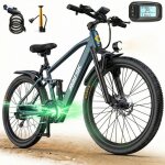 V�lo �lectrique 24 aairsk gt 900 - 250w batterie 13ah 36v autonomie 30 - 50 km freins � disque shimano ...