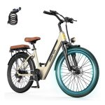 V�lo �lectrique 26 moteur 250w batterie amovible 13ah 36v autonomie 40 - 80 km shimano 7 vitesses freins ...