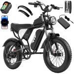 V�lo electrique adulte - yvy c20 pro - moteur 1500w - batterie amovible 48v / 20ah - autonomie 60 - 80km ...