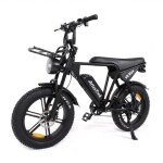 V�lo �lectrique atlas trek v8 fat bike 20?? batterie 48v 15ah noir