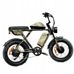 V�lo �lectrique - double moteur 2000w - double batterie 52v 43ah avec pneus 20 * 4. 0 et vitesse 55km ...