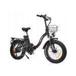 V�lo �lectrique drvetion ct20 noir moteur 750 w batterie 48 v 15 ah freins � disque pliable