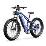 V�lo �lectrique duotts e26 - vtt �lectrique 26 pouces - moteur 750w - 48v 20ah - autonomie 120 km - pneus ...