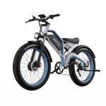 V�lo �lectrique duotts n26 - vtt �lectrique 26x4. 0 pouces - double moteur 750w - 48v 20ah - autonomie ...