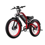 V�lo �lectrique duotts n26 - vtt �lectrique 26x4. 0 pouces - double moteur 750w - 48v 20ah - autonomie ...