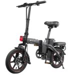 V�lo �lectrique dyu a5 350w moteur vitesse max 25km - h 36v 7. 5ah 70km max range croisi�re automatique ...