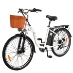 V�lo �lectrique - dyu - c6 vintage - 350w - batterie amovible 125ah - autonomie 60 km