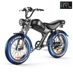 V�lo electrique emoko c93 moteur 1000w batterie 35ah roues de 20 pouces vitesse max 55 km / h autonomie ...