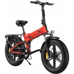 V�lo �lectrique - engwe engine x - pliant 20 * 4 pouces moteur 500w batterie 48v 13ah