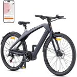 V�lo �lectrique - engwe - n1 pro - cadre carbone monobloc - moteur central 250w / 80nm - autonomie 100 ...