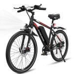 V�lo �lectrique evercross tech 275 - moteur 250w - 36v13ah - double suspension - vea - noir rouge