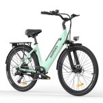 V�lo �lectrique - hillmiles - milecity 1 - batterie 36v 13ah amovible - autonomie 100 km - shimano 7 ...