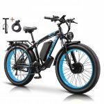 V�lo �lectrique keteles k800 2000w (2 * 1000w) 48v 23ah batterie amovible vtt tout terrain 55km / h frein ...