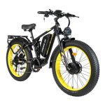 V�lo �lectrique - orlms finder v3 - double moteur 2000w - 52v 25ah - frein � huile - pneus tout - terrain ...