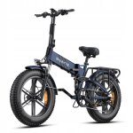 Velo electrique pliable engwe engine pro 2. 0 autonomie 110km batterie 52v16ah tout suspendu pneus snow ...