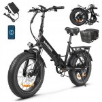 V�lo �lectrique pliable - samebike - lotdm200 - ii - moteur 750w - autonomie 80km - vitesse 40km / h