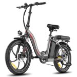 V�lo electrique pliant fafrees f20 + vitesse max 25 km / h moteur 450w batterie 36v 20ah pneus fat autonomie ...