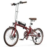 V�lo �lectrique pliant onesport ot02 pro - moteur 250w batterie 36v amovible autonomie 25km 1718kg 20 ...