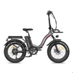 V�lo �lectrique pliant urbain fafrees f20 max 48v 30ah batterie samsung gris