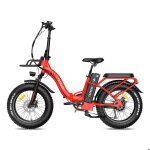 V�lo �lectrique pliant urbain fafrees f20 max 48v 30ah batterie samsung rouge