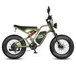 V�lo �lectrique tout - terrain fafrees f20 ultra 20 � 5. 0 batterie 48v 25ah vert