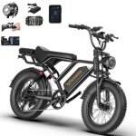 V�lo �lectrique tout terrain - roues 20 - batterie 48v20ah - 250w - autonomie 50 - 70km ( assist) - vitesse ...