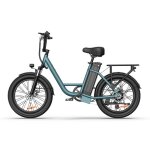 V�lo �lectrique urlife e20 tout - terrain urbain batterie amovible 48 v vert