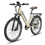 V�lo �lectrique de ville fafrees f26 pro 250 w 36 v 145 ah pour femme dor�