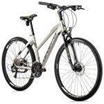 Vlo lectrique vtc 28 musculaire femme leader fox toscana 2022 18 9v - argent - 190 / 178 cm