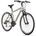 V�lo leader fox away 2022 28 - argent� - 225 pouces / 185 - 193 cm