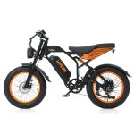 V�lo electrique vtt pneu 20 750w 48v / 182ah 40km / h 43 - 75km autonomie batterie amouvable