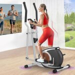 V�lo elliptique magn�tique 2 - en - 1. 16 niveaux de r�sistance volant de 6 kg max 120 kg. bluetooth ...
